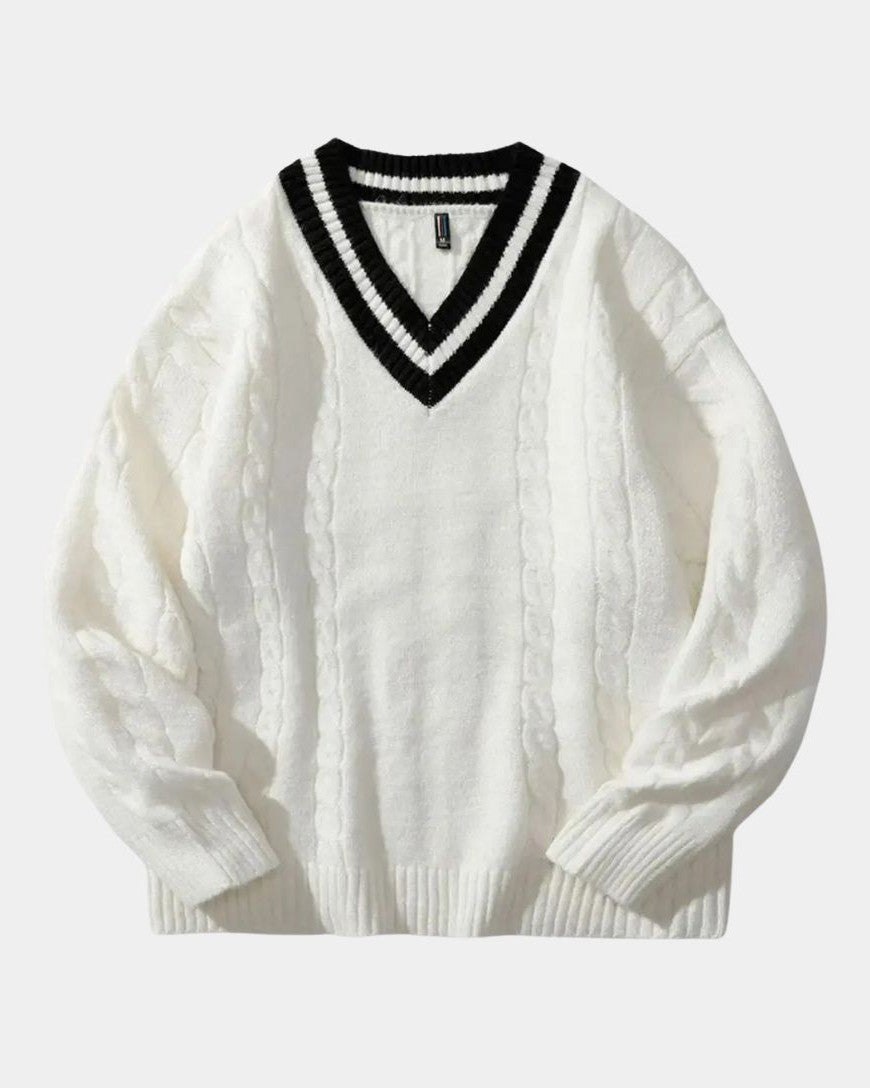 Poul™ | V-udskæring Strik