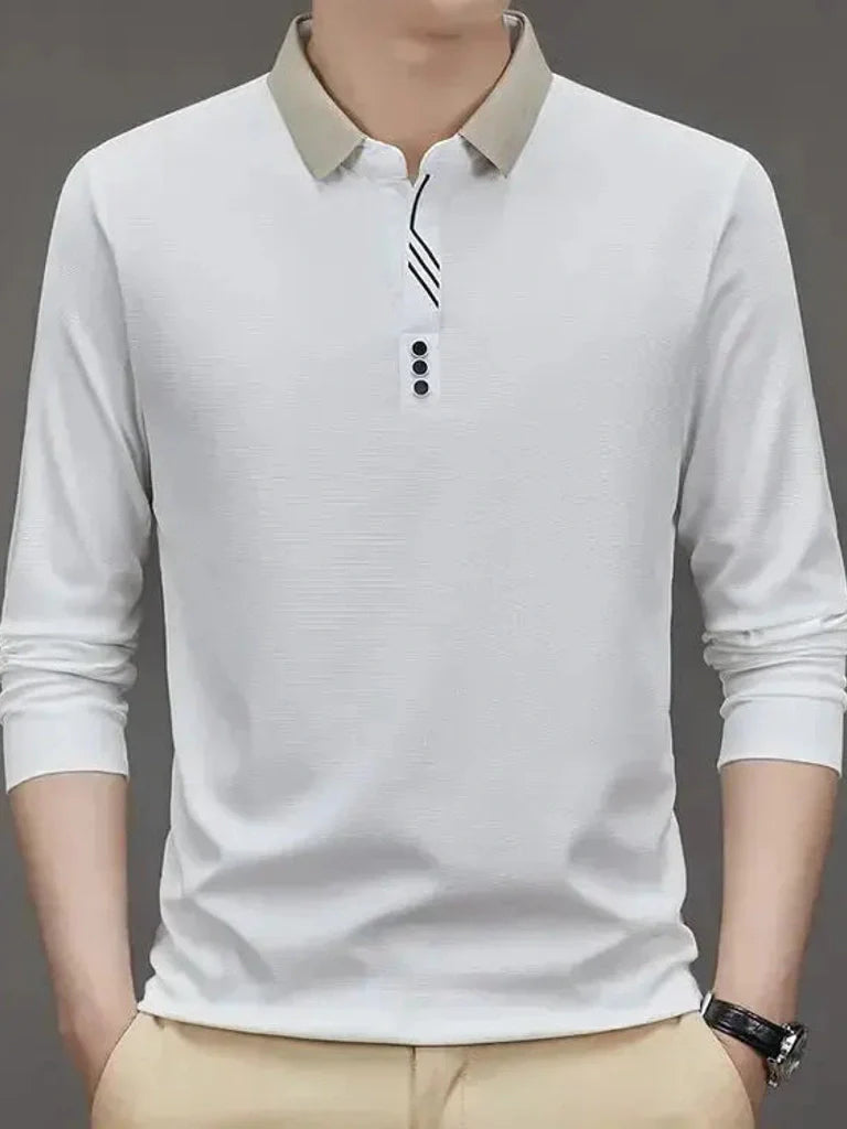 René™ | Elegant Langærmet Polo