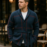 Rom™ | Strikket Frakke med Bælte