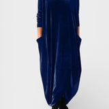 Saskia™ | Elegant fløjls­kjole med lommer