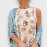 Signe | Blomstret langkjole