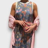 Signe | Blomstret langkjole