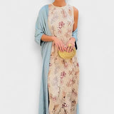 Signe | Blomstret langkjole