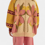 Stine | Blomstret cardigan