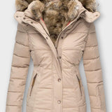 Thilde™ | Frakke med blødt pelsfor