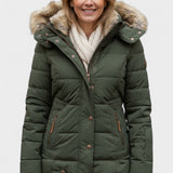 Thilde™ | Frakke med blødt pelsfor