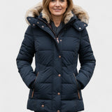 Thilde™ | Frakke med blødt pelsfor