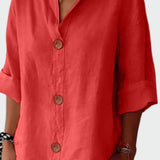 Thilde | Linned skjorte