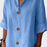 Thilde | Linned skjorte