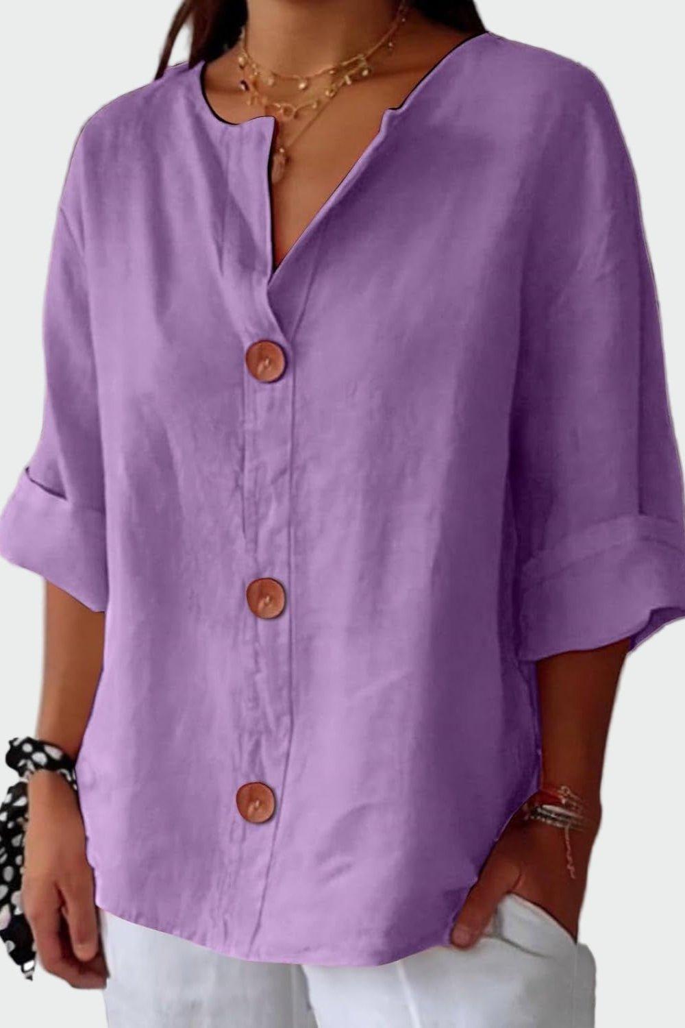 Thilde | Linned skjorte