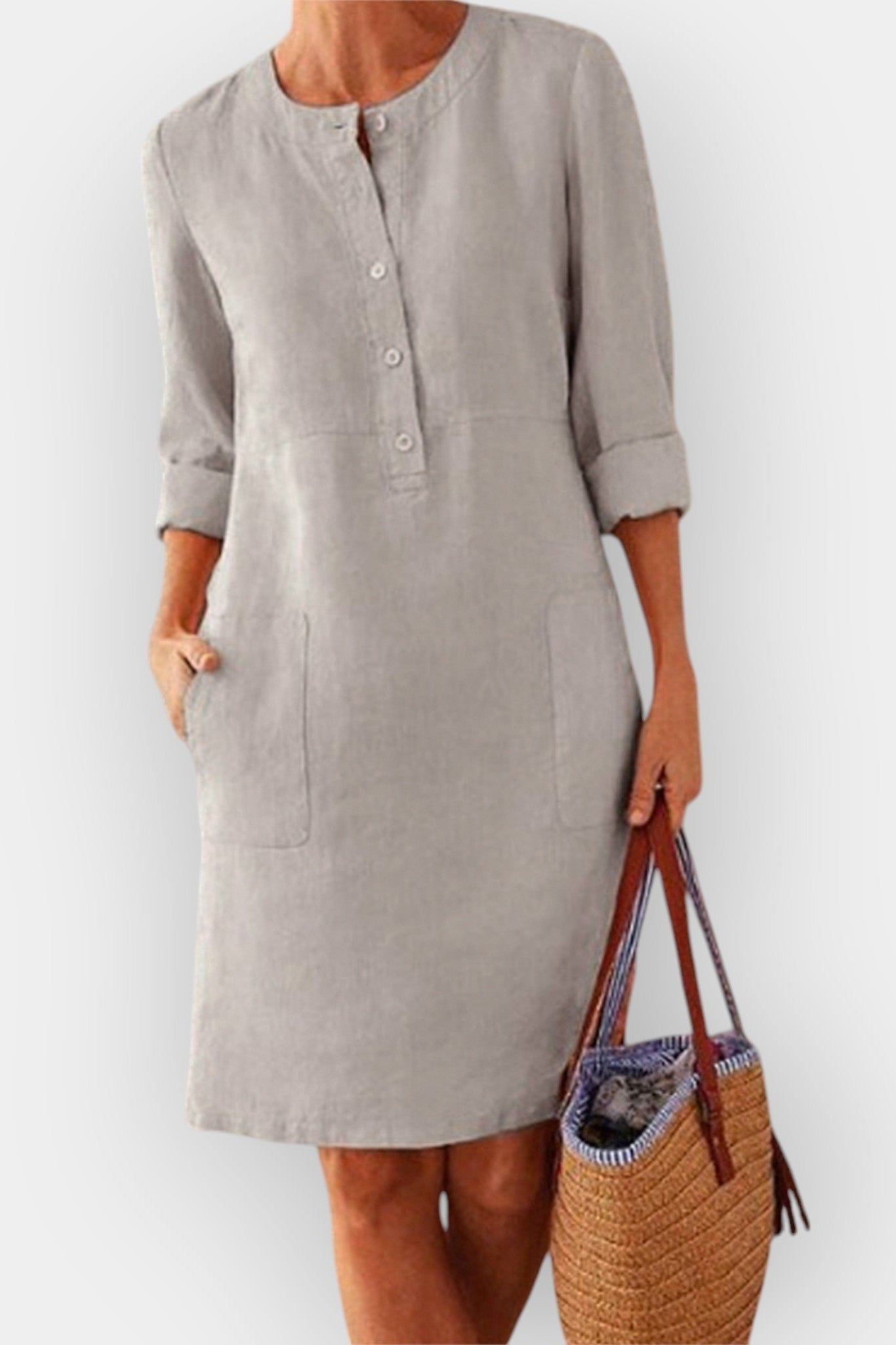 Trine | Mønstret kjole