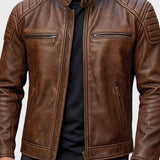 Troels™ | Premium Læderjakke
