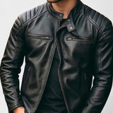 Troels™ | Premium Læderjakke