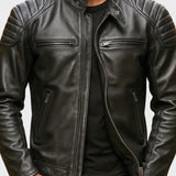 Troels™ | Premium Læderjakke